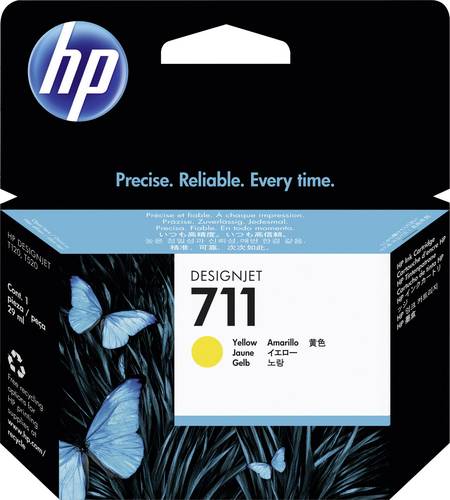HP Druckerpatrone 711 Original Gelb CZ132A