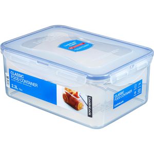 LocknLock Frischhaltedose HPL825, aus Kunststoff, 2,3 Liter, transparent, luftdicht