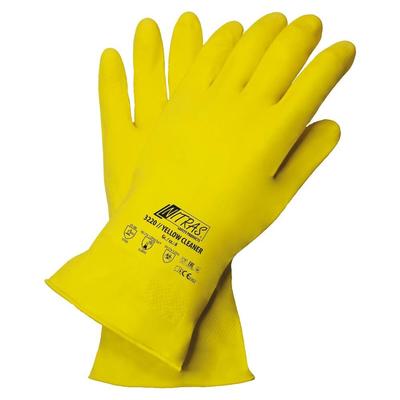 NITRAS YELLOW CLEANER, Haushaltshandschuhe, Latex, gelb 7 144 Stück