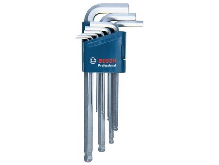 Bosch PRO Outil à main - Clé hexagonale Clé Allen Hex 9 pcs