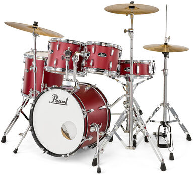 Pearl "Roadshow 18" Plus Matte Red" Matte Red