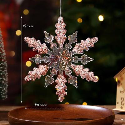 Uplift Treasures Christmas Tree Hanging Ornaments Snowflake Angel And Deer Pendants 26
