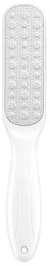Inspired Finds Professional Double Sided Foot File Rasp For Smooth Heels And Callus Removal white