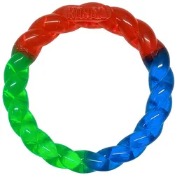 KONG Twistz Ring S, Ø 17 cm (Kauspielzeug Hund), Hundespielzeug