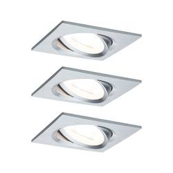 Paulmann 93492 Einbauleuchte 3er Set 18 W Aluminium (gedreht)