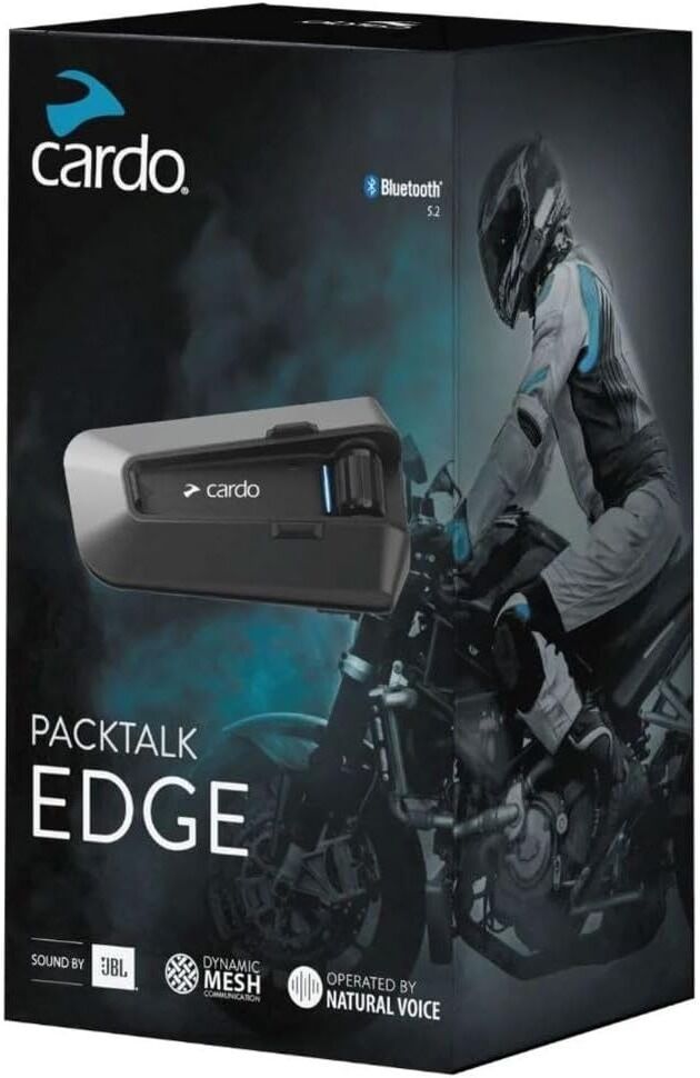 Cardo PACKTALK EDGE – DUO Motorcycle Communication System