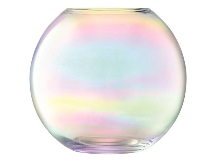 LSA International Vase Pearl Perlmutt Glas D 17.7 H 16 cm - Vase