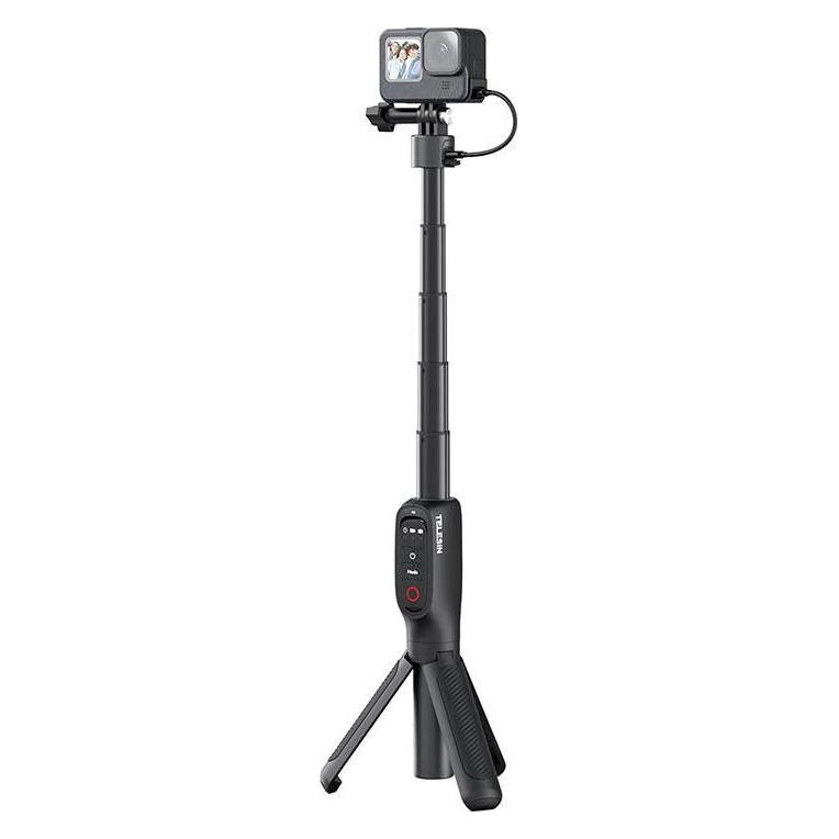 Telesin Shorty Rechargeable Remote Control Tripod Selfie Stick (S1-CSS-01-TGP)