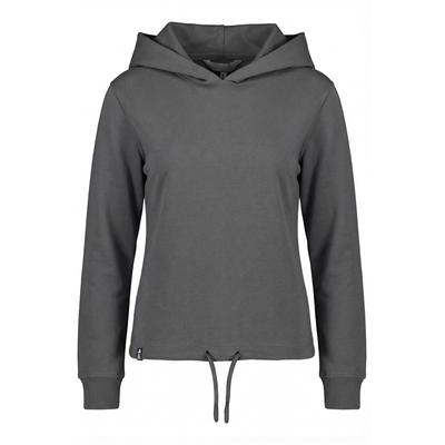 Kapuzensweatshirt ALIFE & KICKIN, Damen, Gr. S, iron gate, 95% Baumwolle, 5% Elasthan, hoch geschlossener Ausschnitt, Sweatshirts