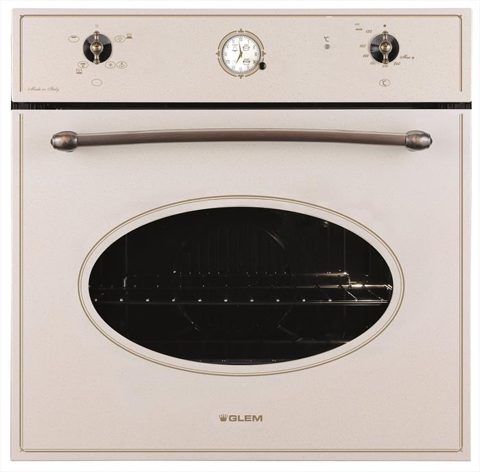 GLEM GAS Forno Incasso Elettrico + Gas Gftv25sa-s2 Classe A-sabbia