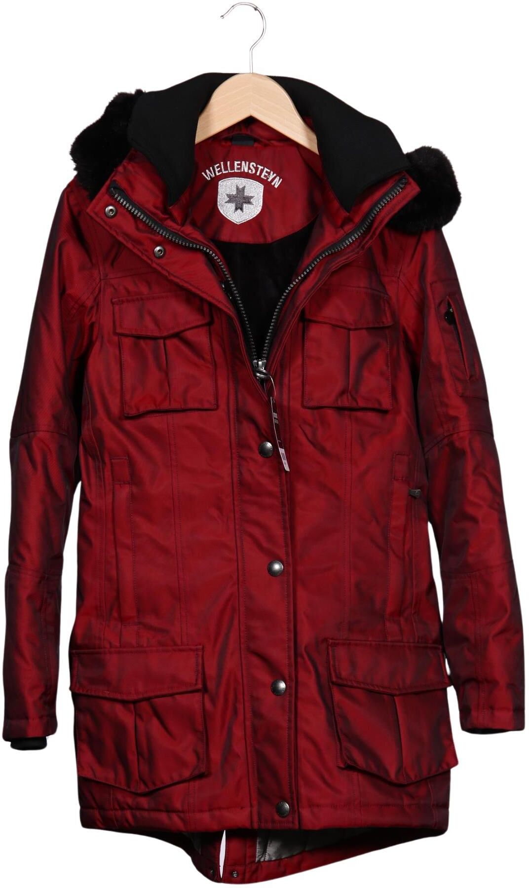 Wellensteyn Damen Mantel, Rot, Gr. S, Synthetik / Tex / Membran - Second Hand