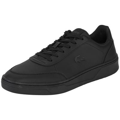 Sneaker LACOSTE "COURT PRO", Herren, Gr. 42,5, blk, blk, Synthetik, Schuhe Sneaker
