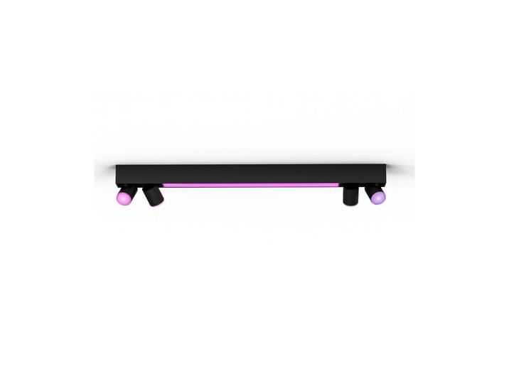 PHILIPS HUE LED Deckenleuchte Centris 4-Deckenspot , Energieeffizienz: G, pink (schwarz), H: 12,7cm, Leuchten, LED Deckenleuchte