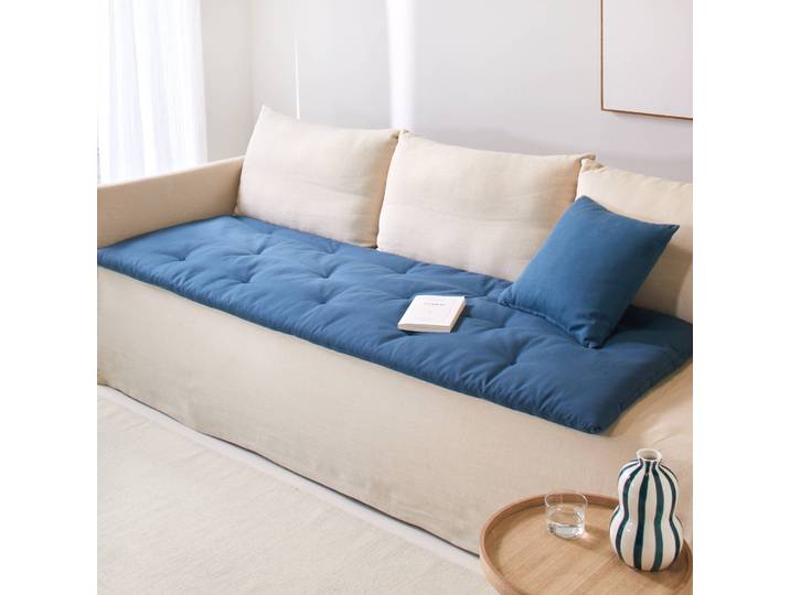 Long coussin uni d'assise de canapé - Blancheporte