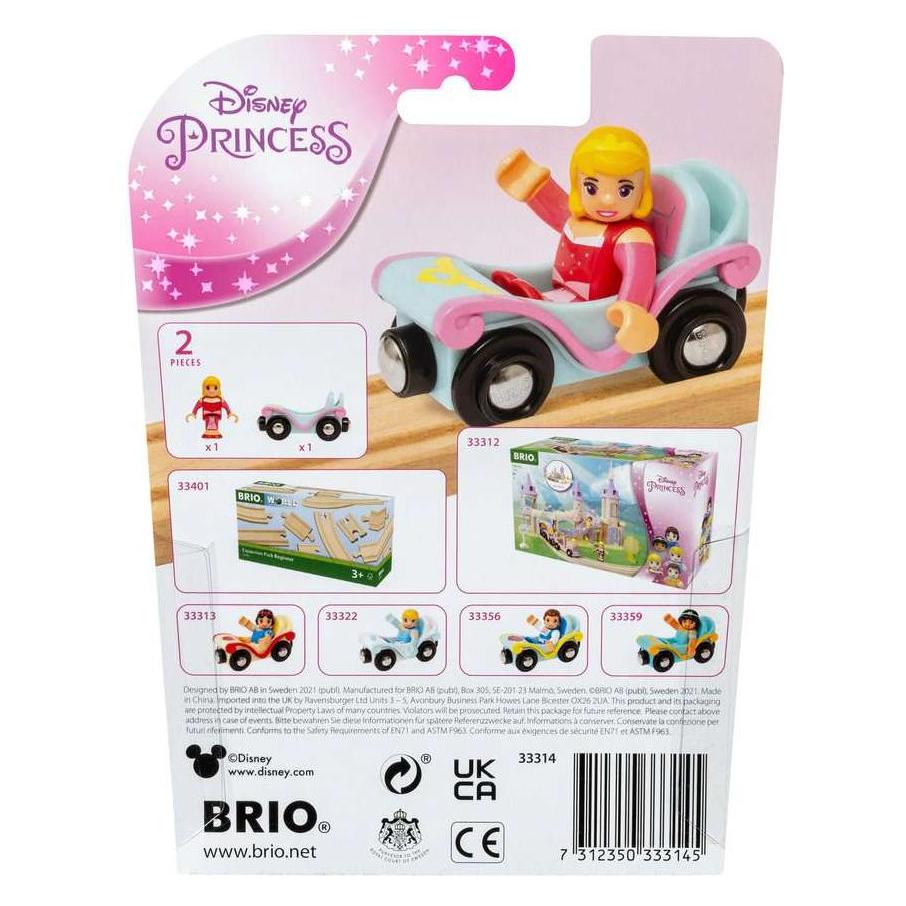 Brio Eisenbahn Disney Princess Aurora mit Waggon (53.033.314)