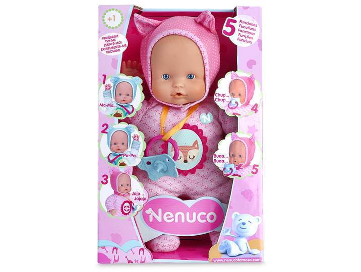 Nenuco Poupon 5 Fonctions - Rose