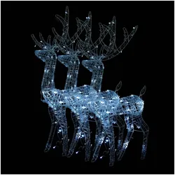 vidaXL, Weihnachtsbeleuchtung, Kai (3 Stück)