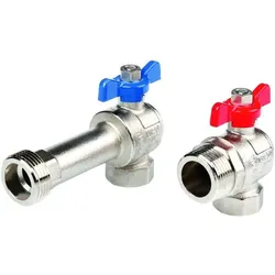 TECE, Ventil, TECEfloor Eck-Kugelhahn-Set
