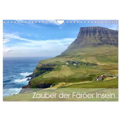 Zauber der Färöer Inseln (Wandkalender 2026 DIN A4 quer), CALVENDO Monatskalender
