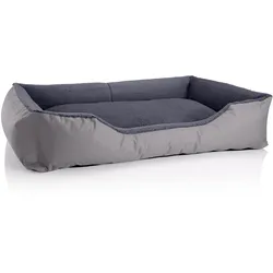 BedDog Hundebett TEDDY Hundesofa waschbares Hundebett mit Rand Hundekissen