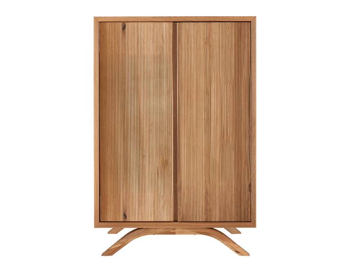 Commode 80 x 120 x 50cm Bois/Marron