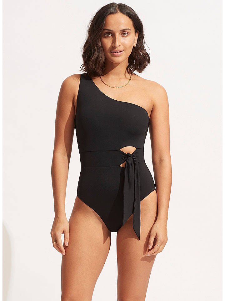 Seafolly Badeanzug in Schwarz - XS