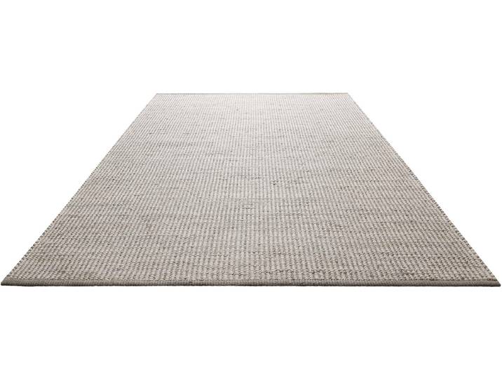 Teppich GREEN LOOOP Toulouse , grau, B:160cm H:10mm L:230cm, Jute, Wolle, Teppiche, Teppich, Naturfaser Teppich aus 50% Wolle 50% Jute, Wohnzimmer