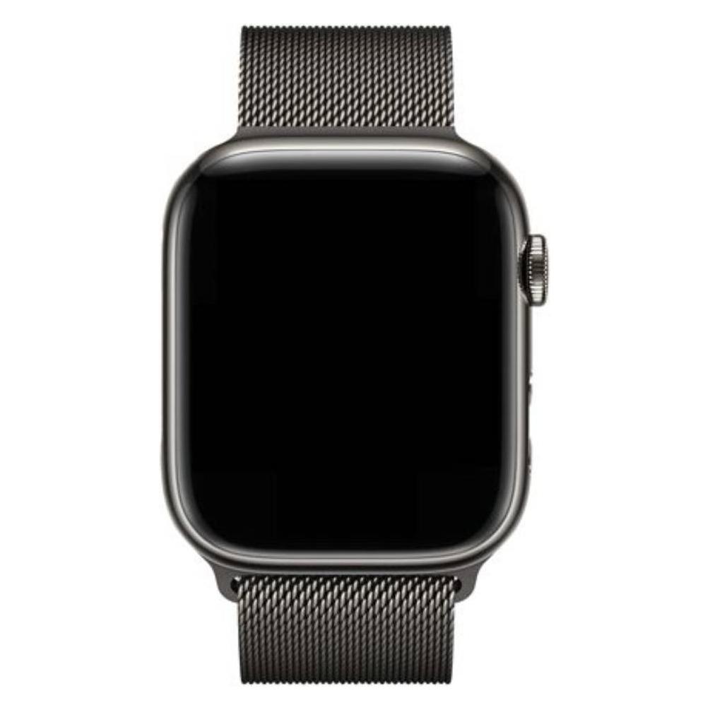 Decoded Milanaise Traction Strap (42 mm, 44 mm, 45 mm, Edelstahl, Stainless Steel) (D23AWS45MTS1BK)