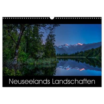 Neuseelands Landschaften (Wandkalender 2026 DIN A3 quer), CALVENDO Monatskalender