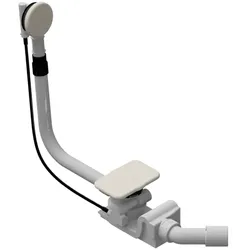 Kaldewei Asymmetric duo Ab-/Überlaufgarnitur 687772040231 pergamon, spezial, für Badewanne