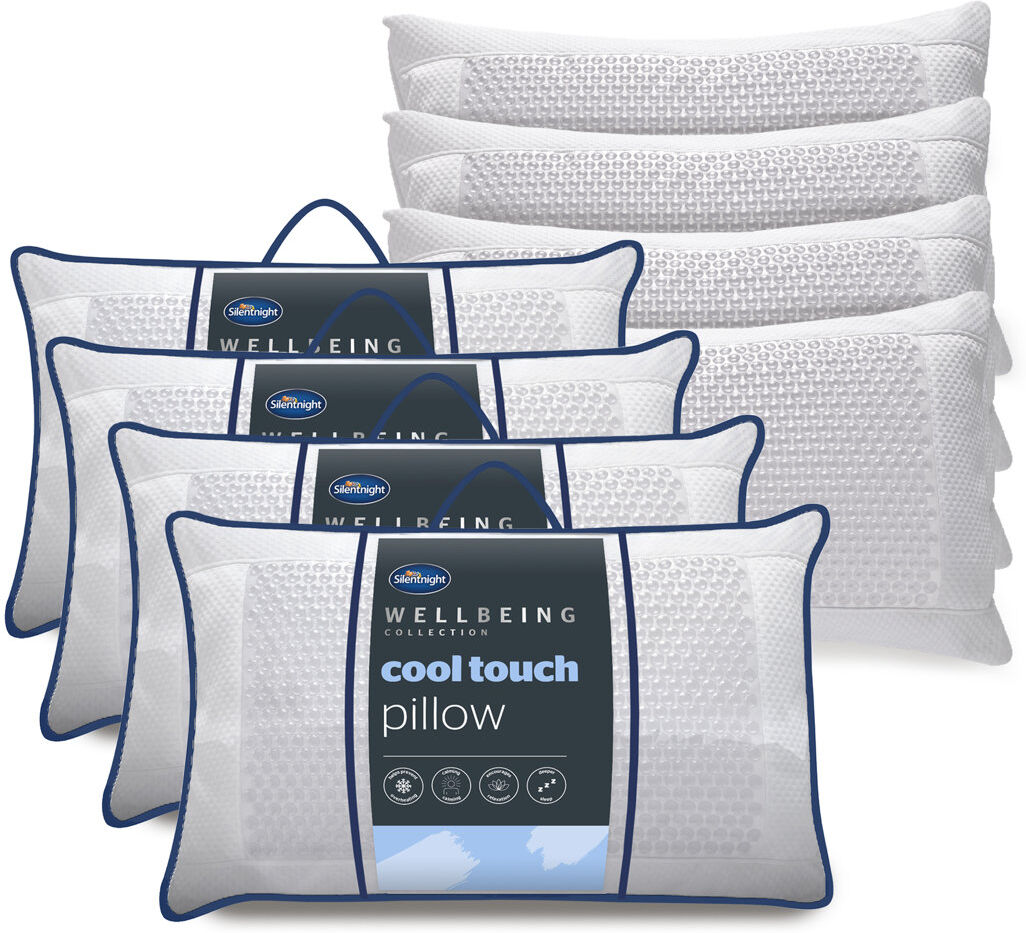 Silentnight Wellbeing Cool touch Pillows - 4Pack White Standard