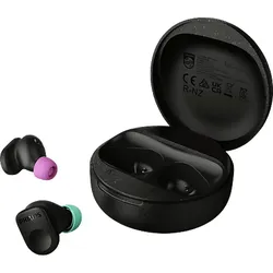 PHILIPS TAMS3BK/00, In-ear Kopfhörer Bluetooth Schwarz