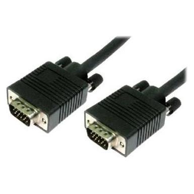 Cables Direct 1M Black SVGA Male - Male (1 m) (CDEX-701K)
