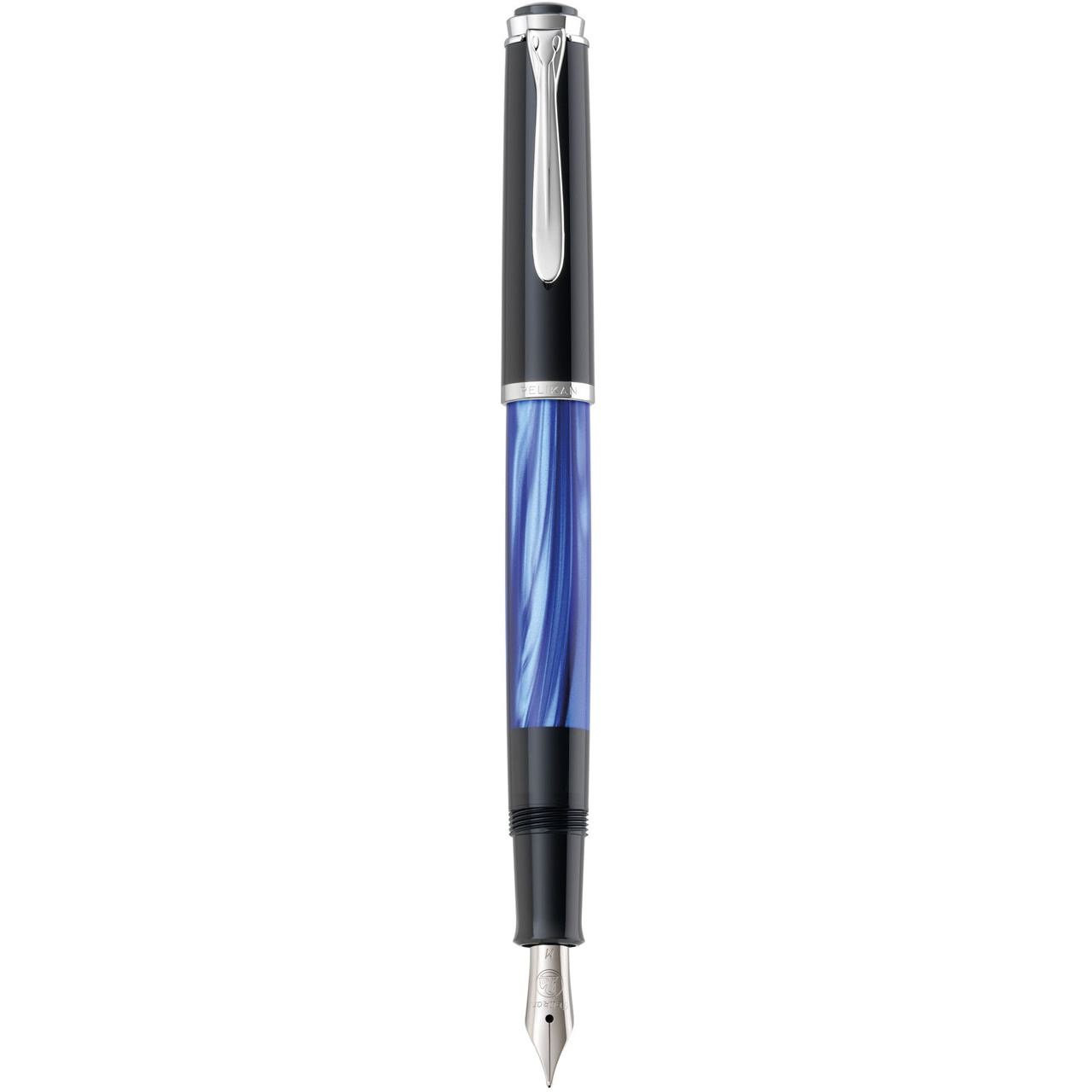 Pelikan Classic M 205 Kolbenfüller blau-marmoriert F (fein)