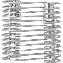 Bloomingville, Kerzenständer, - Wavela Candle Holder - Silver