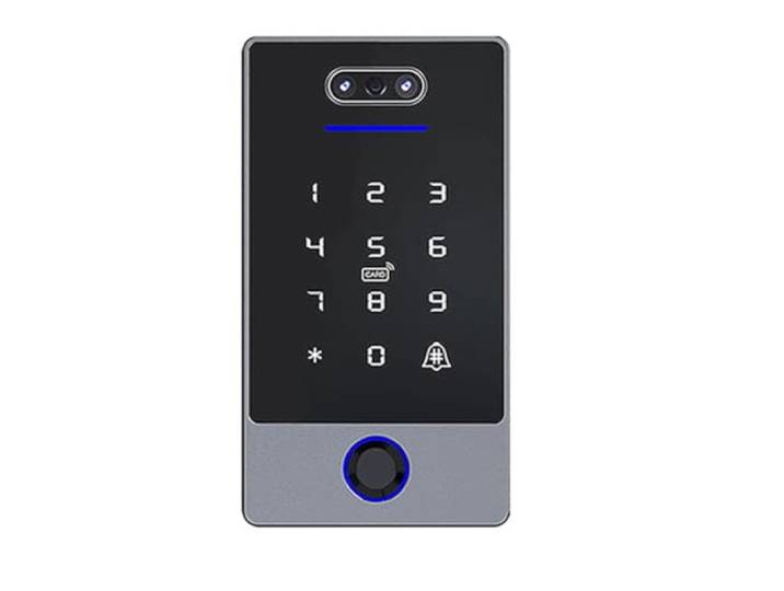 Rheross TTLock Face Recognition Access Control Keypad Standalone Waterproof Fingerprint Access Controller for Door Lock-B