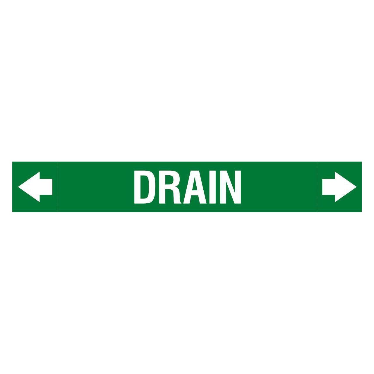 Brady ASME - Rohrmarkierer - Drain (ASMEPM-100X690MM-DRAIN)