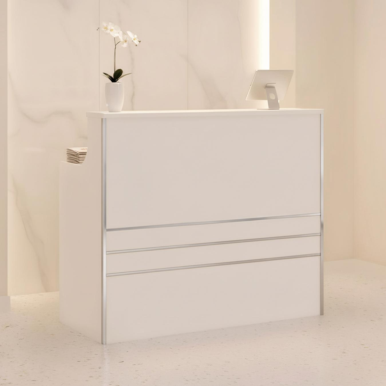 Calissimo Kapsalonreceptie Alexa wit 120 cm