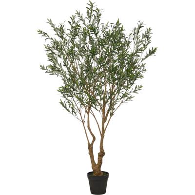 Kunstbaum CREATIV GREEN "Olive", grün, H:250cm, Obermaterial: 75% Polyester, 25% Kunststoff, Kunstpflanzen, in beeindruckender Größe
