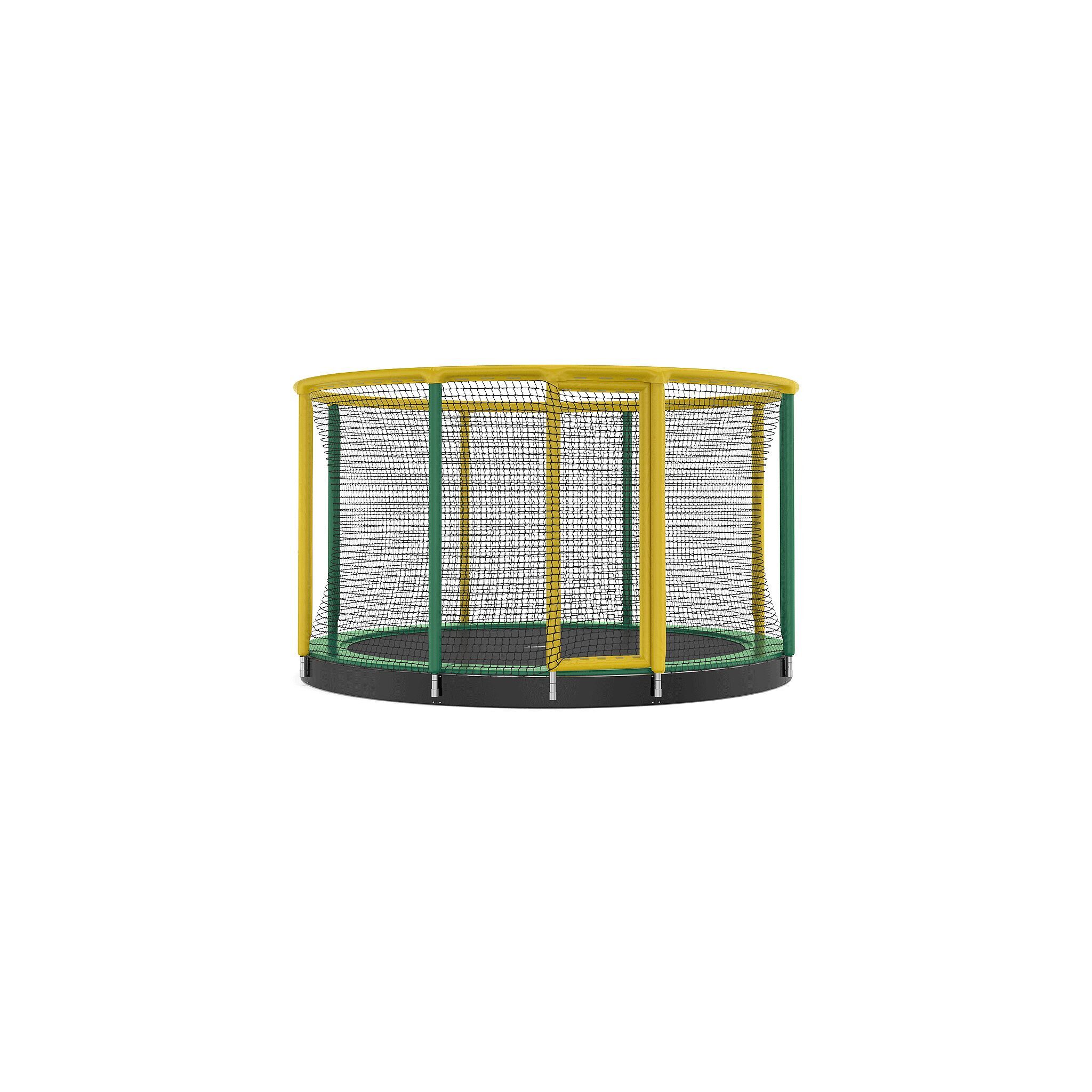 Akrobat Trampolin "Gallus Inground", 366 cm, Grau-Schwarz