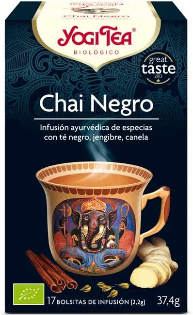 Yogi Tea CHAI NEGRO BIO 17 Infusões