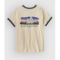 Patagonia Fitz Roy Foothills Ringer T-Shirt undyed natural Gr. XXL