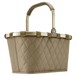 Reisenthel Carrybag Frame Rhombus Olive - B/H/T ca. 48.00x29.00x28.00