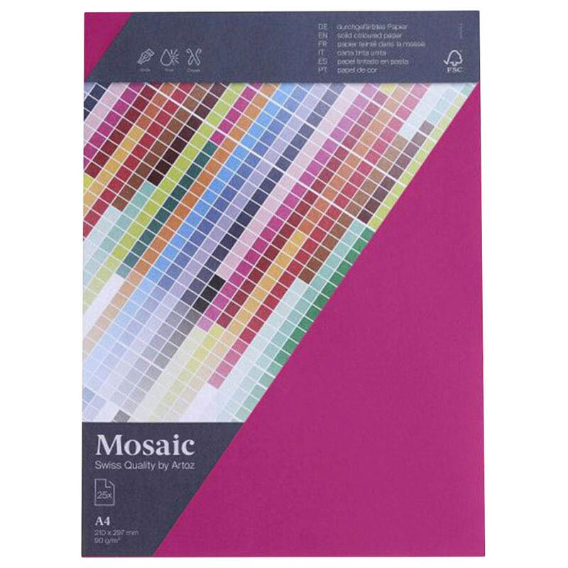 artoz Briefpapier DIN A4 90 g/m² Fuchsia 947925-486