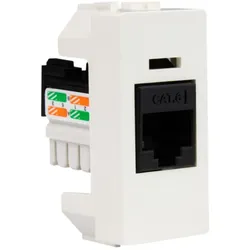 Internet Einsatz RJ45 cat.6 LAN Steckdose M-L 7264.C6.B
