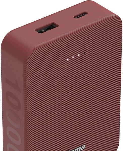 Hama 10000mah Powerbank Colour 10, Rød