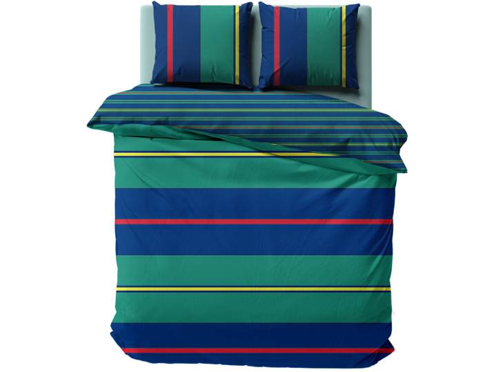 Nautica Bettwäschegarnitur Heritage bunt Baumwolle 240 x 240 65 x 65 cm