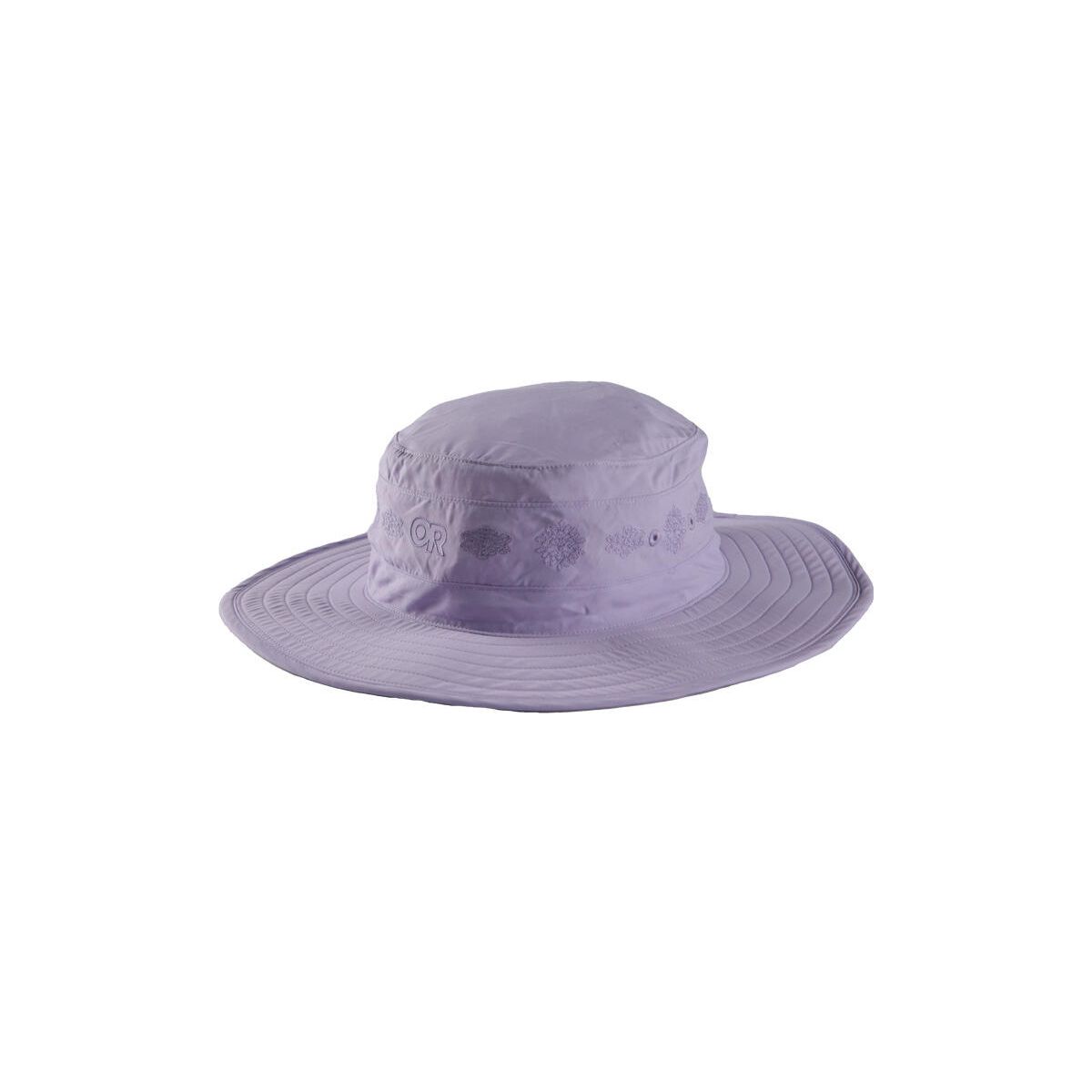 Outdoor Research Women's Solar Roller Sun Hat lavender-rice embroidery (2601) XL 2434422601009