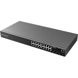 Grandstream GWN7802P 16-Port Gigabit PoE+ SFP L2 Switch