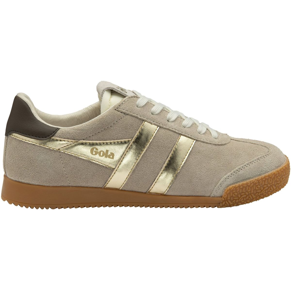 Gola Elan Glitz Sneaker Women bone/gold/dark brown (FY) 38 CLB790-FY-38-bonegolddarkbrown